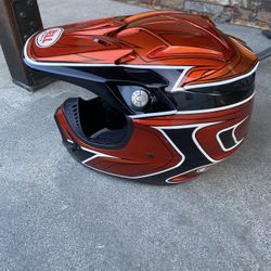 Bell Moto-8 MX Motocross Helmet.  With Helmet Bag