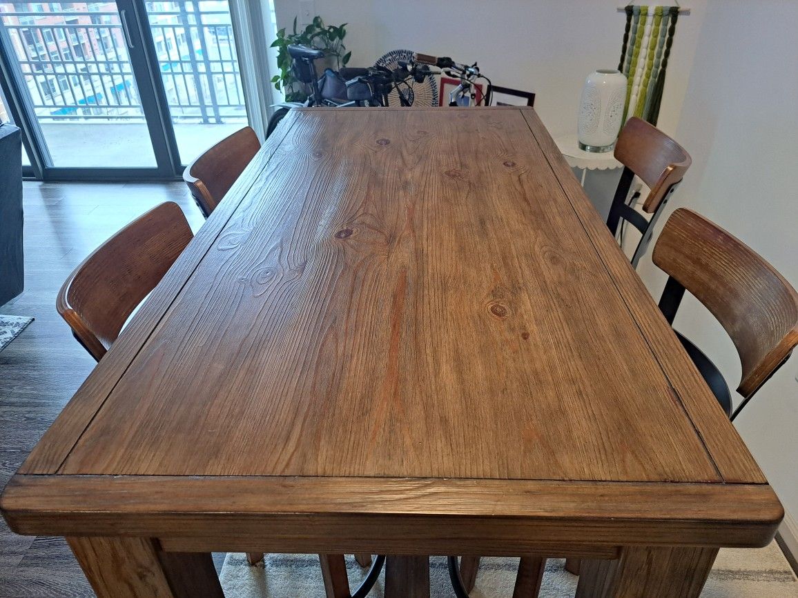 Signature Design by Ashley Pinnadel Rectangular Dining Room Counter