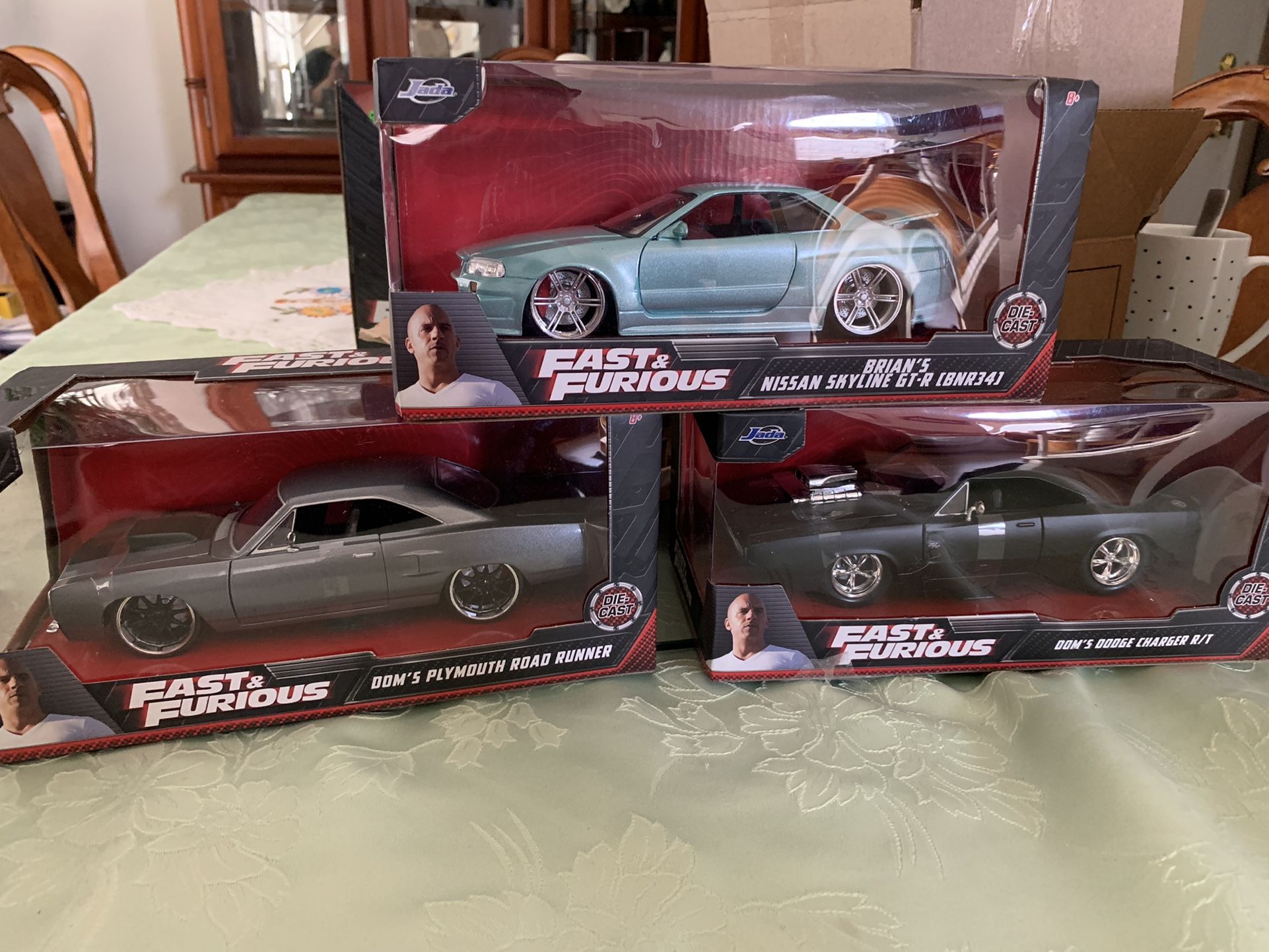 Jada Fast And The Furious Lot Of Die Cast Cars