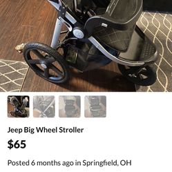 Jeep Stroller 