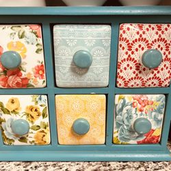 Vintage Kitchen Pioneer Woman Storage Containers 