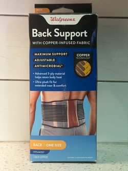 Back Support Brave w/ Copper New in Box