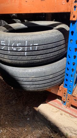 Two tires 225/65/17 Michelin
