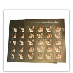 USPS Neuter Or Spay Cats & Dogs Stamps