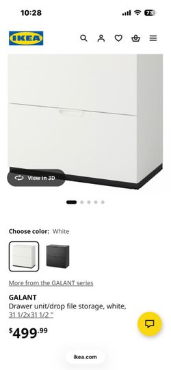 IKEA Galant  Drawers and Shelves