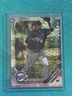 ROYCE LEWIS Rookie 2019 Bowman Chrome SPECKLE SP RC #/299 #BCP-103 TWINS