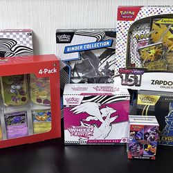 Pokemon Sealed - 151, Destined Rivals, Black Bolt Etc