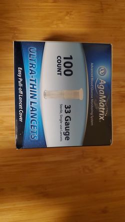 Ultra thin lancets