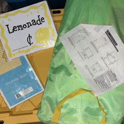 New Lemonade Stand, $box And Sign