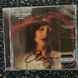 Ariana Grande Eternal Sunshine Signed CD - Brand New Factory Sealed