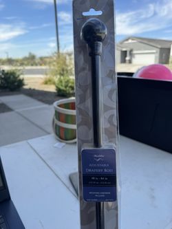 Adjustable Drapery Rod 48- 84 Inch