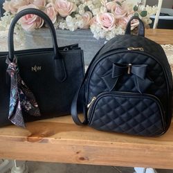 Purse And Backpack 