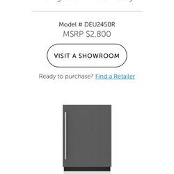 24” Designer Undercounter Refrigerator (Panel Ready) (5 total for sale)