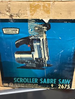 Vintage craftsman sears professional scroller Sabre saw
