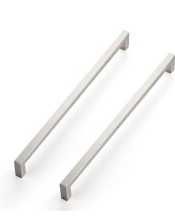 Ravinte 12-3/5 Inch Kitchen Square Cabinet Handles Satin