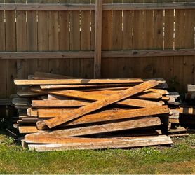 Bunch of Fence Pickets
