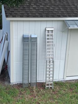 Metal Ramps (2) - Each is 74” long