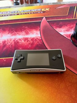 Gameboy Micro with charger (Game not included)
