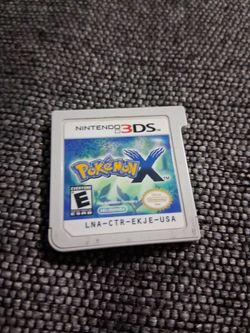 Pokémon X Nintendo 3DS Game Cartridge
