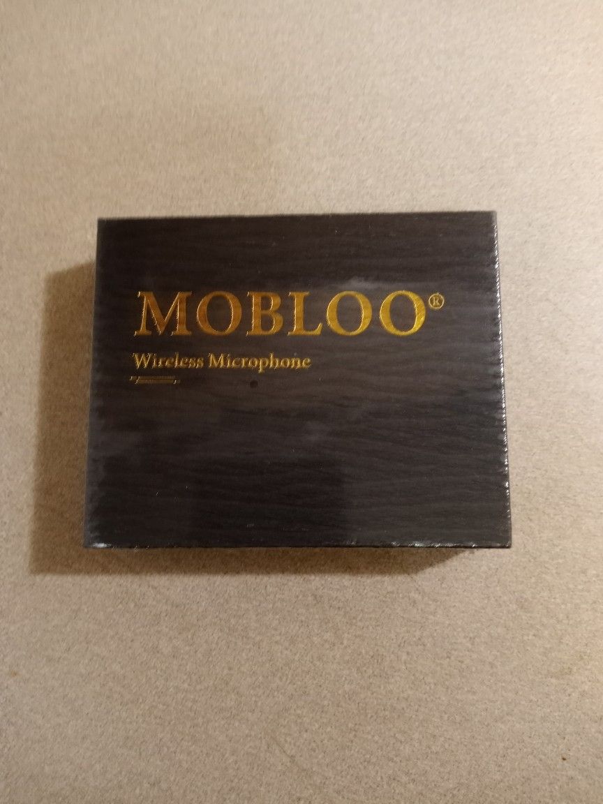 Mobloo Wireless Microphone NEW