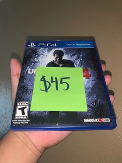 Green Price Tag PlayStation 4 & 5 Video Game PS5 PS4 Uncharted 4 A Thief's End