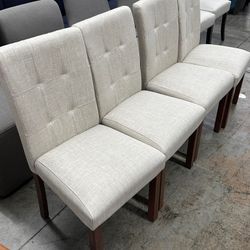 ModernLuxe Wooden Dining Chairs Set of 4 Modern Dining Room Chairs