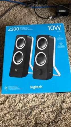 2019 Logitech Z200 10W Stereo Speakers