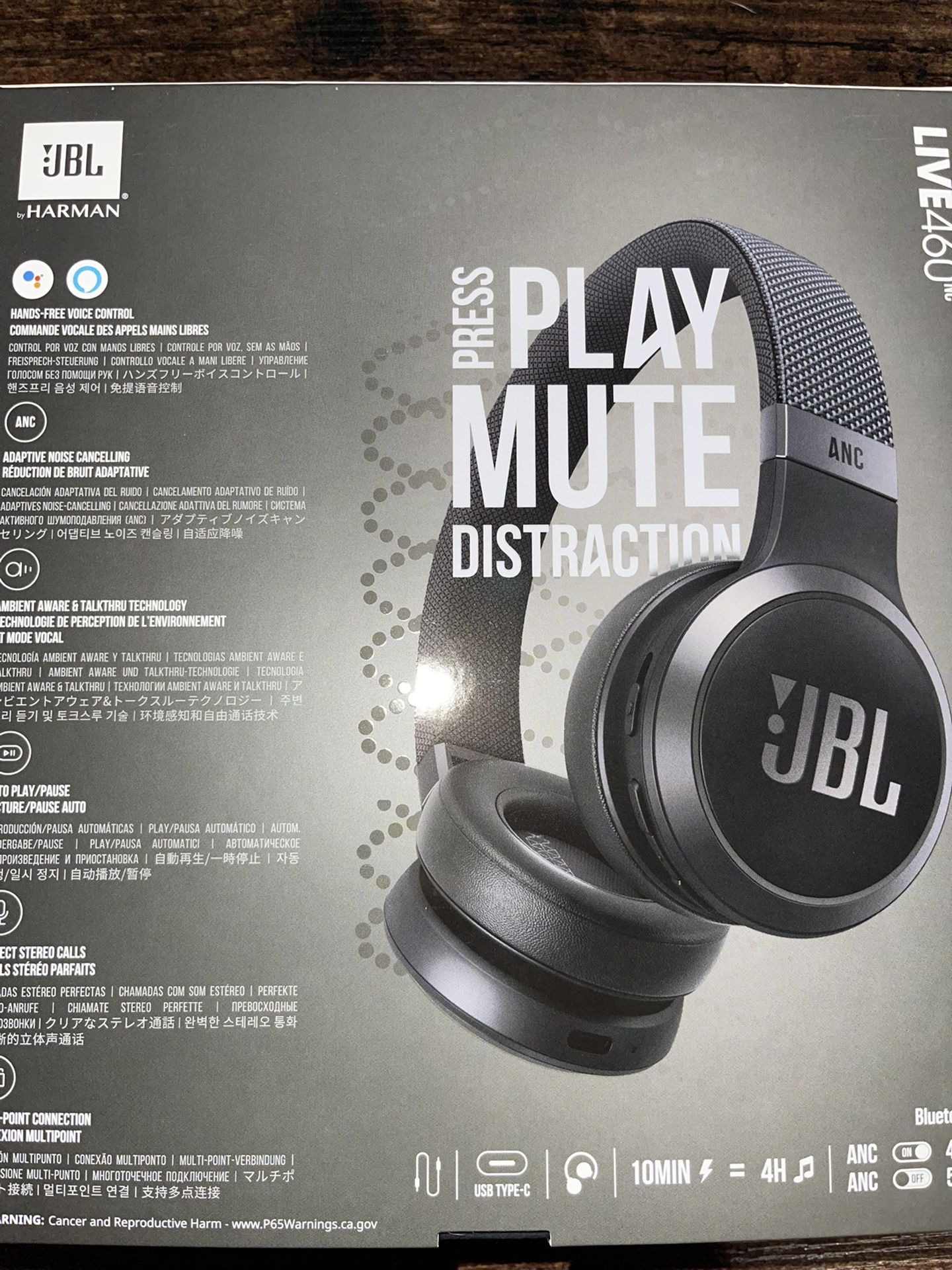 JBL LIVE 460NC on-ear headphones offer up to 50 hours of battery life »  Gadget Flow