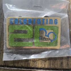 Disney Channel 20 Year Anniversary Pin Limited Edition 