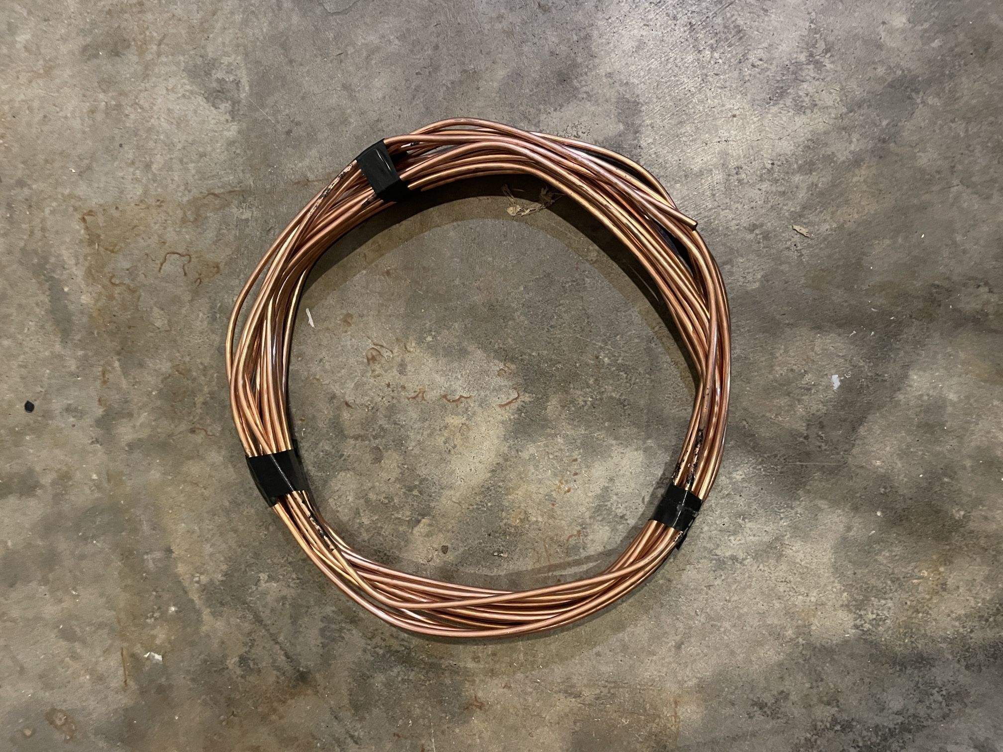 8 ga Solid Copper Ground Wire - 75 Feet