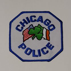 CHICAGO POLICE "SOUTH SIDE IRISH" SHOULDER PATCH (NEW)  Please read description.