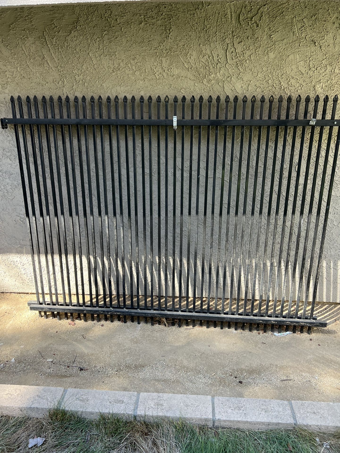 Wrought Iron Fence Panels (2)