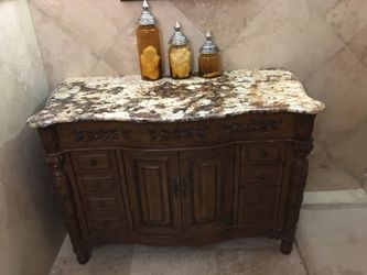 Marble French Chest