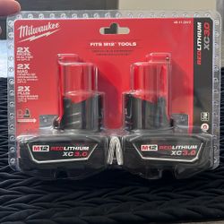 Milwaukee M12 Batteries 
