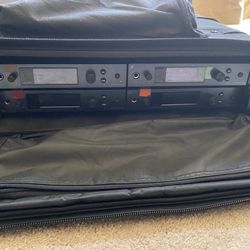 Sennheiser G4 in ear rack with 4 units