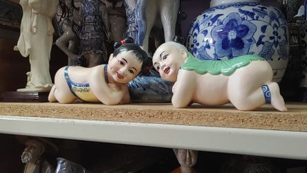 Chinese Baby Doll Antique Decoration