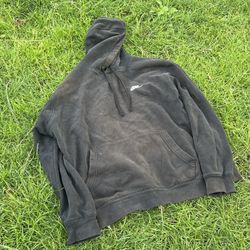 ☕️ Vintage Nike Hoodie – Coffee Wash
