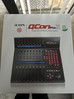 Icon Pro: Qcon Pro X Midi control station