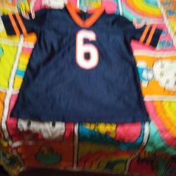 Kids Football Jersey Size M Number 6 Cutler 