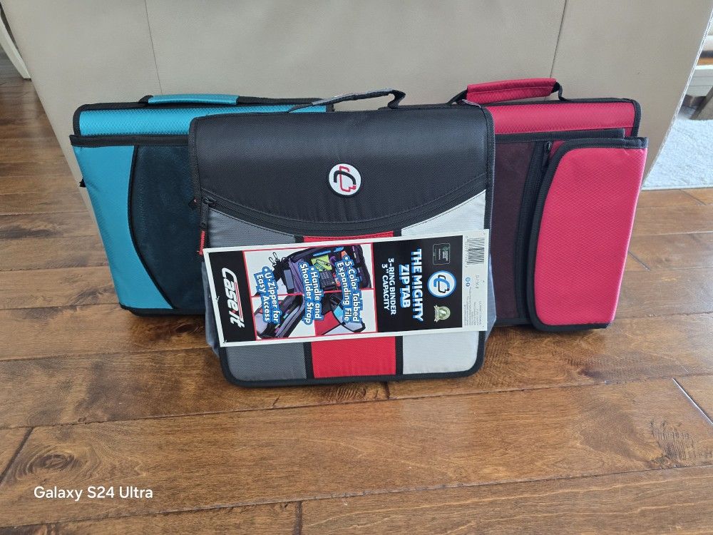 3 School Binders