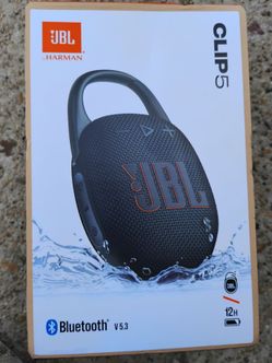 Brand New JBL Clip 5 Speaker (Read Description)