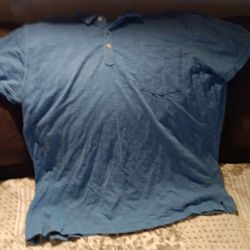 Men's  Polo Shirt Size XXL $5 Blue