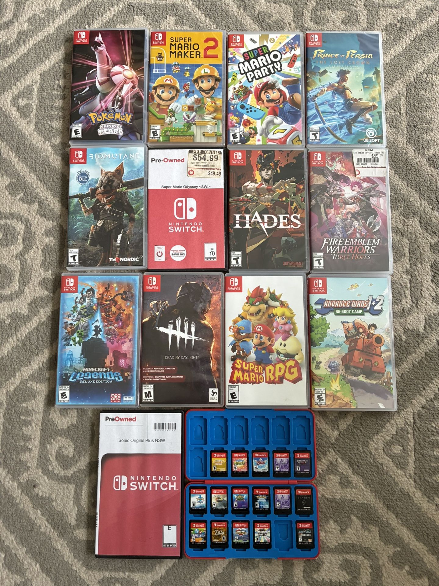 I Nintendo Switch Games - Pokemon - Mario - Zelda And More - $35 firm Each no matter how many games purchased.