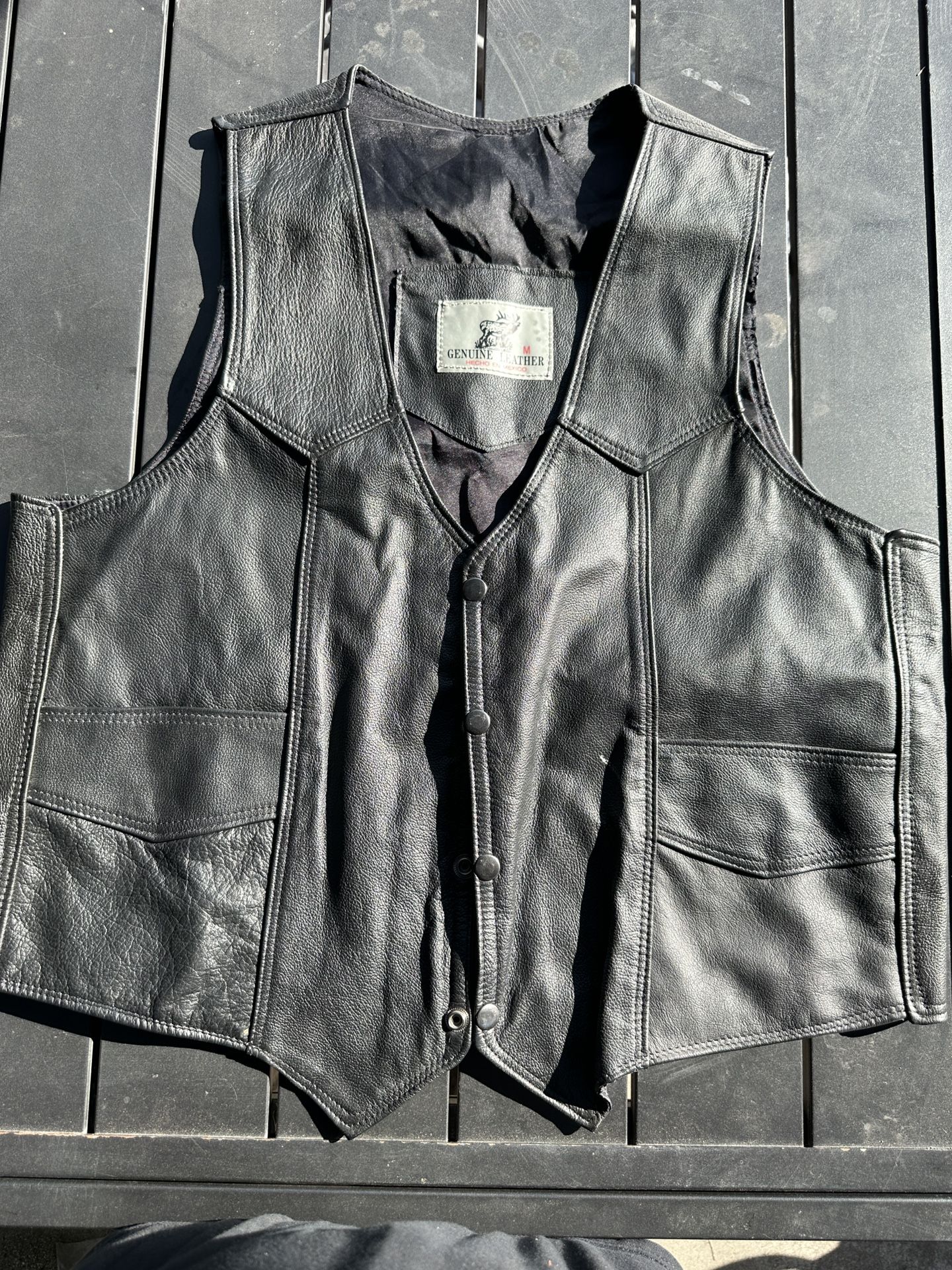 Leather Vest