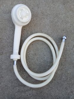 White Shower Head.  #6