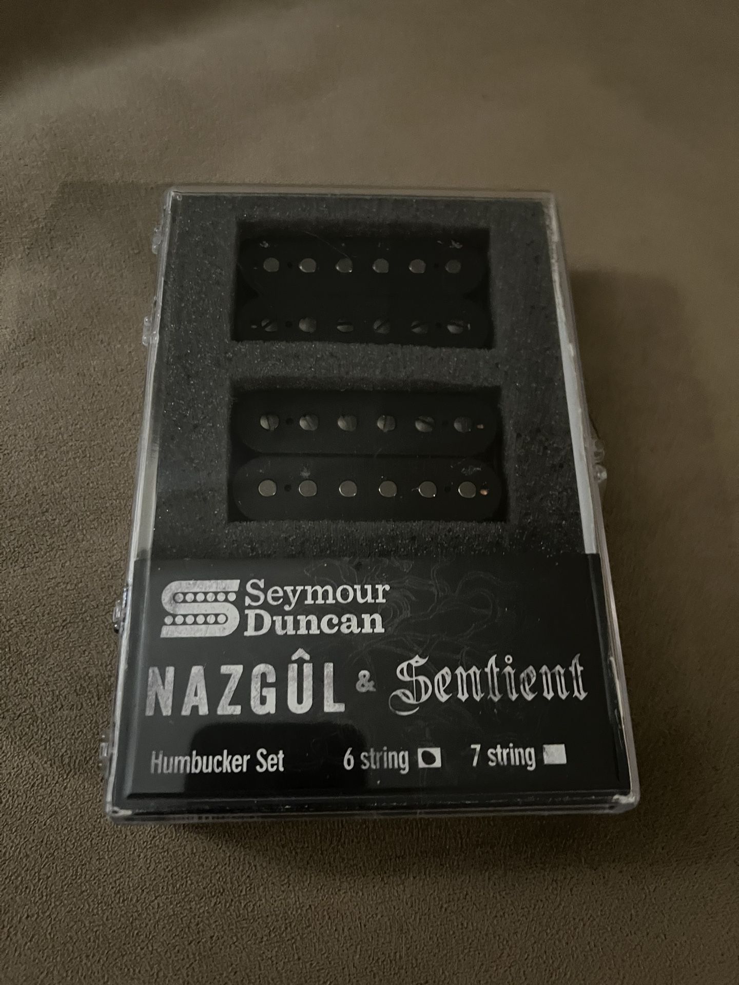 Seymour Duncan Nazgûl / Sentient Humbucker Set 2010s - Black