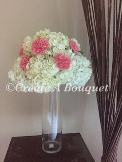 Hydrangeas and carnations