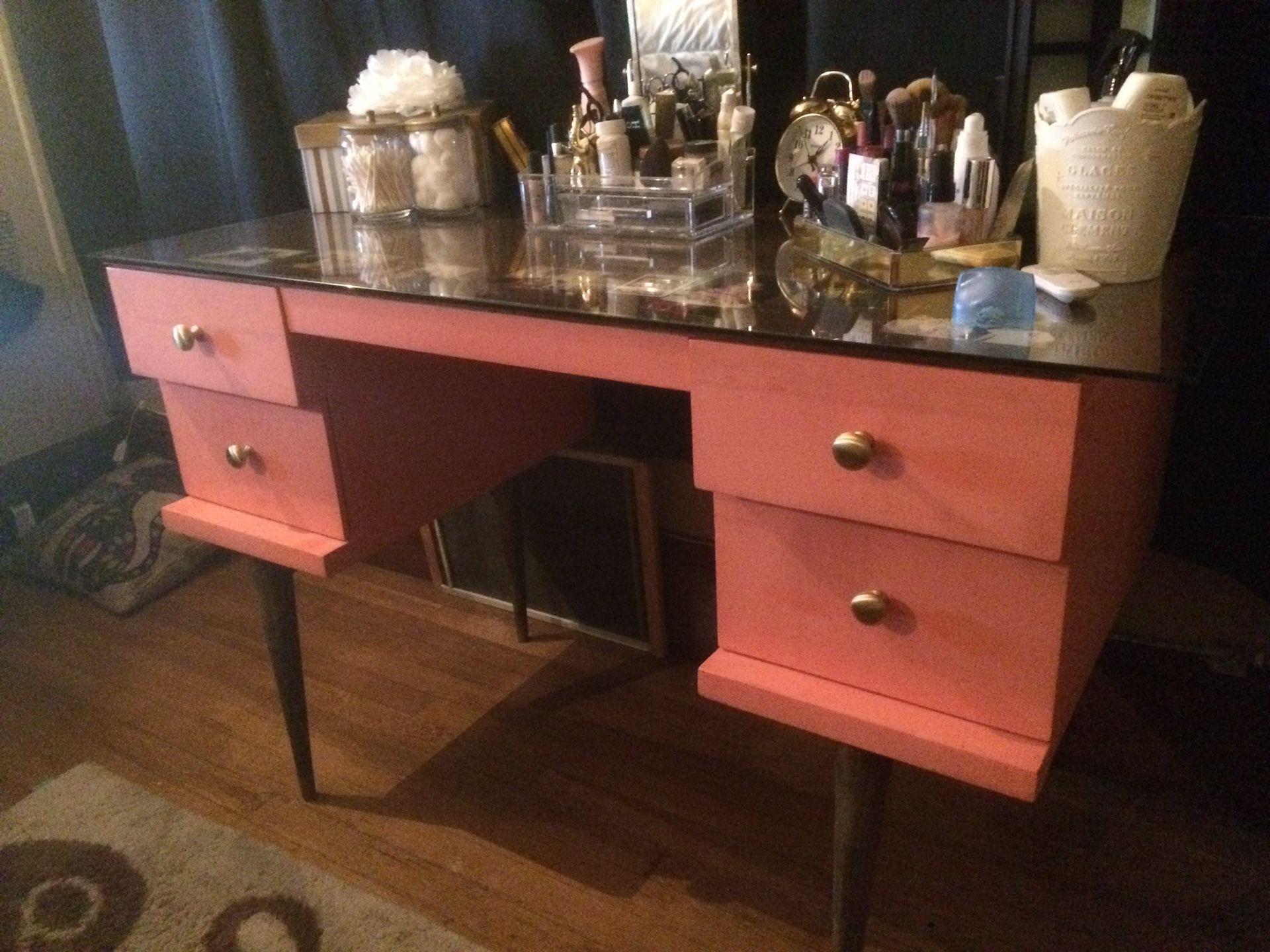 Mid modern desk - newly refinished