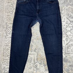 Mavi Jeans Blue Stretch Denim Pants Mens Size 36x32