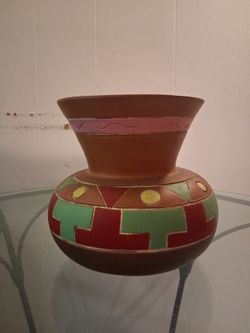 Vintage Mexican Redware Pottery
